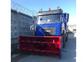 Шнекороторный снегоочиститель МКД-У 54854 (с автономным гидроприводом), двигатель привода рабочег...