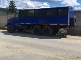 Автобус вахтовый, Урал Next&nbsp; 3255-5013-71Е5 , 28&nbsp;мест, 6х6, 238 л.с., дв. ЯМЗ 536, КП ЯМЗ
