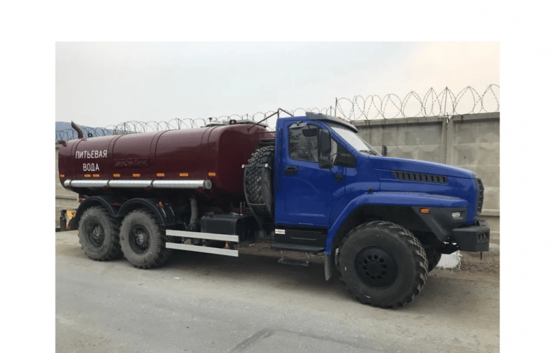 АЦПТ-10НО   Урал Next 4320-6951-72 насос, обогрев