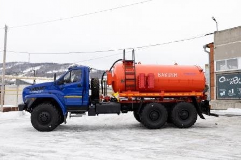МВ-10 КО Урал Next 4320-6951-72, ревизионный люк, подогрев сливного крана